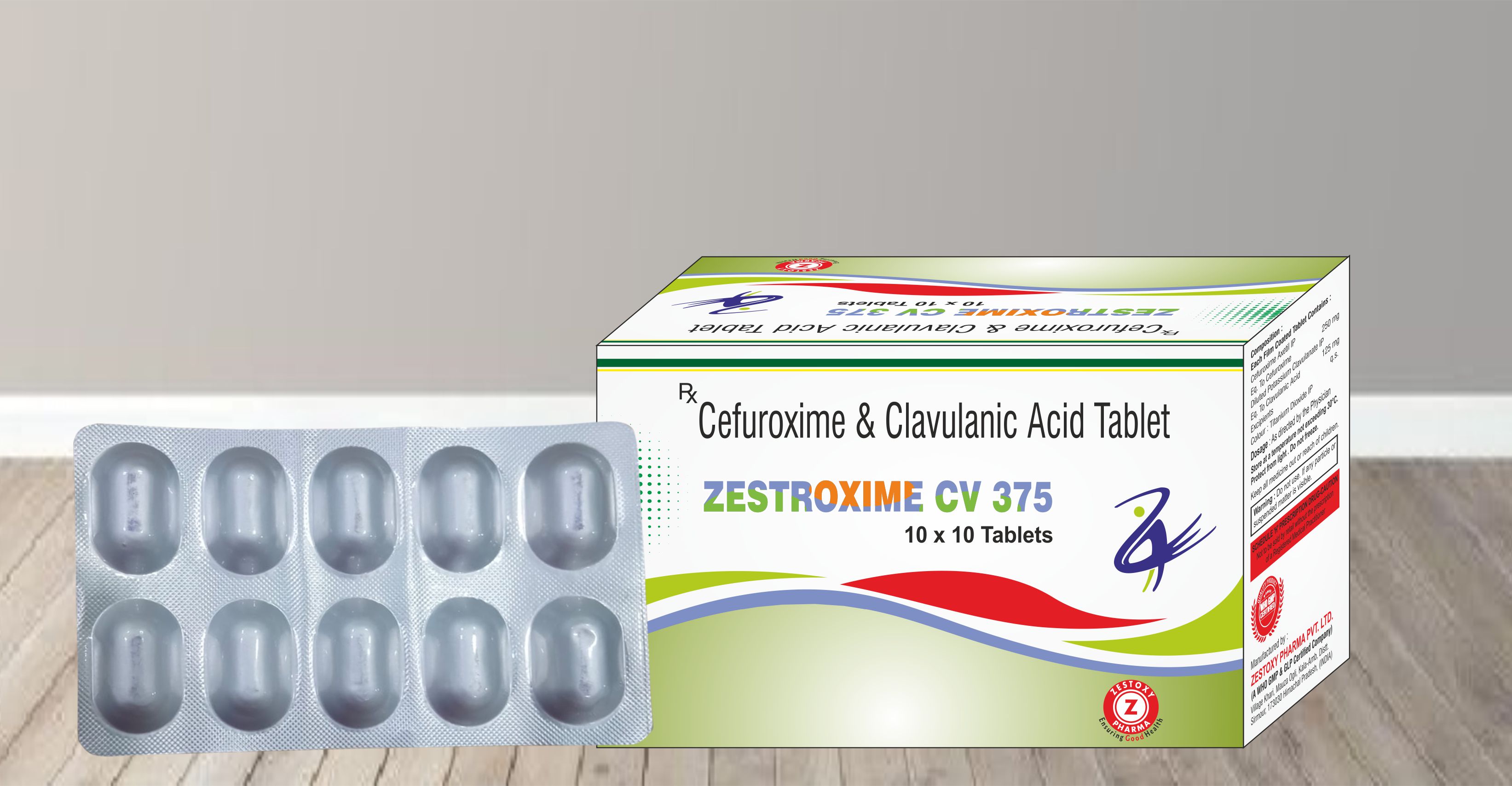 ZESTROXIME CV 375 TABLET